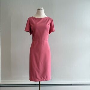 White House Black Market Rose-Pink Sheath Dress